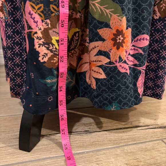 Johnny Was DELFINO TIERED CAP SLEEVE MAXI DRESS XL - Picture 6 of 10